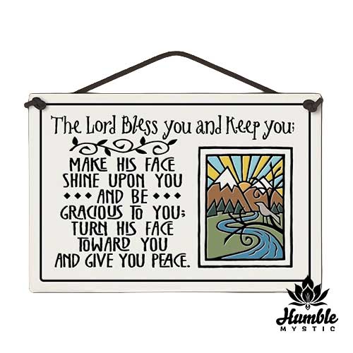 Art Tile Bless and Keep You
