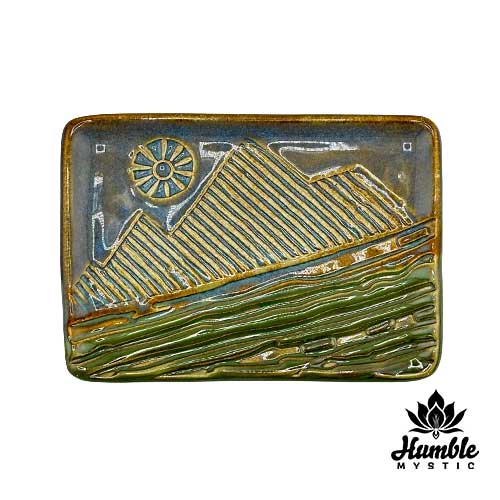 Ceramic Mountain Sun Tray