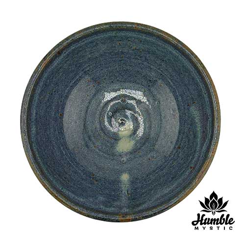 Ceramic Blue Slip Bowl