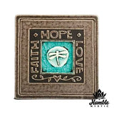 Ceramic Coaster Faith