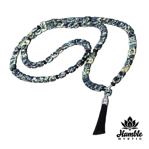Necklace Mala Black Gold