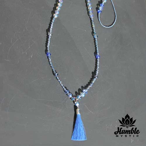 Necklace Mala Caribbean Blue