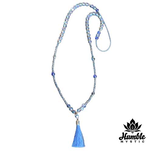 Necklace Mala Caribbean Blue