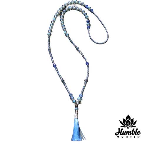 Necklace Mala Caribbean Blue