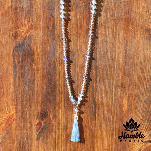 Necklace Mala Caribbean Blue