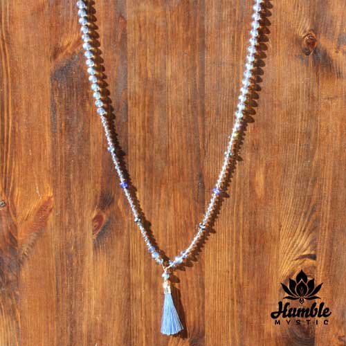 Necklace Mala Caribbean Blue