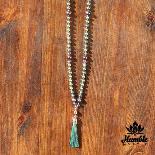 Necklace Mala Fall Forest