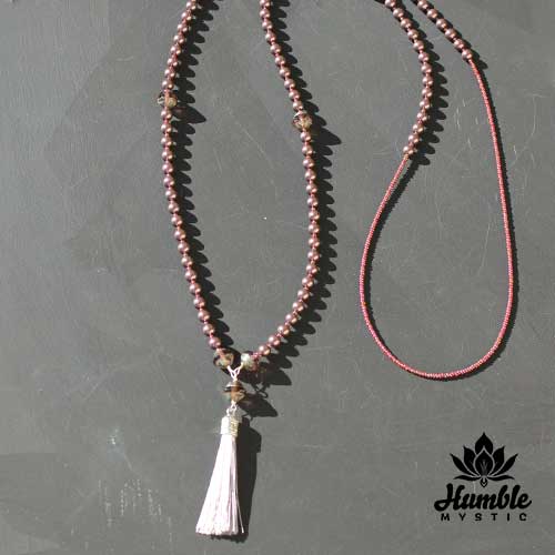 Necklace Mala Rich Purple