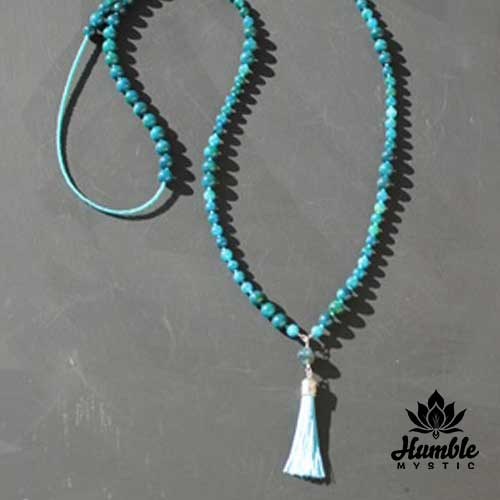 Necklace Mala Apatite