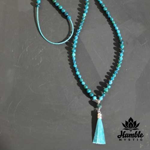 Necklace Mala Apatite