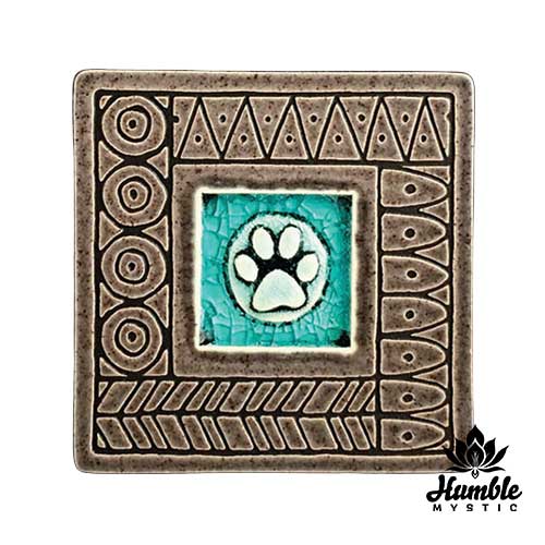 Ceramic Coaster Paw Print