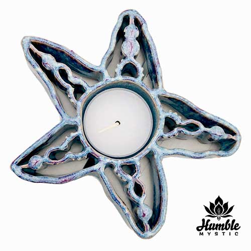 Ceramic Starfish Votive Holder