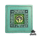Ceramic Coaster Thankful